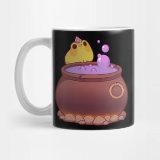 Wizard frog brewing potions Mug